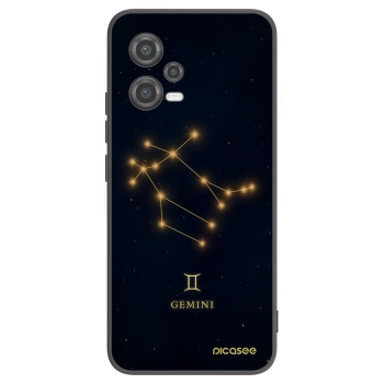 Picasee silikonový černý obal pro Xiaomi Poco X5 - GEMINI
