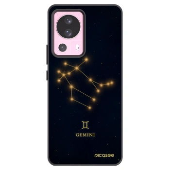 Picasee silikonový černý obal pro Xiaomi 13 Lite - GEMINI