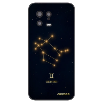 Picasee silikonový černý obal pro Xiaomi 13 - GEMINI
