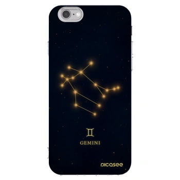 Picasee silikonový průhledný obal pro Apple iPhone 6/6S - GEMINI