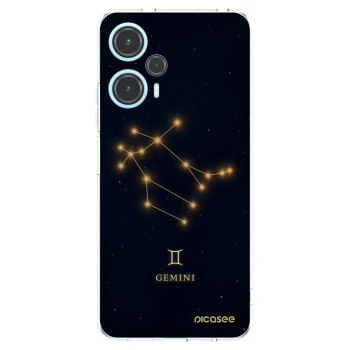 Picasee silikonový průhledný obal pro Xiaomi Poco F5 - GEMINI