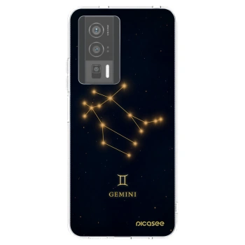Picasee silikonový průhledný obal pro Xiaomi Poco F5 Pro 5G - GEMINI