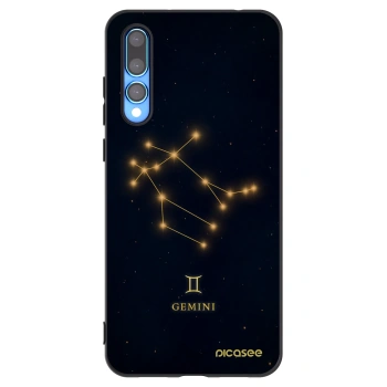 Picasee silikonový černý obal pro Huawei P20 Pro - GEMINI