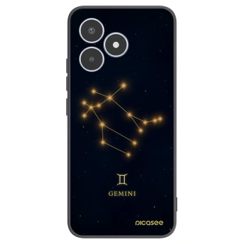 Picasee silikonový černý obal pro Realme C53 - GEMINI