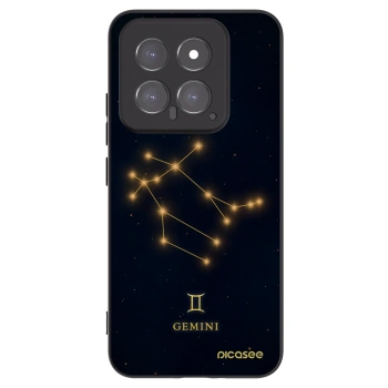 Picasee silikonový černý obal pro Xiaomi 14 - GEMINI