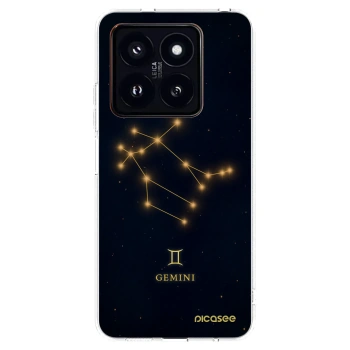 Picasee silikonový průhledný obal pro Xiaomi 14 Pro - GEMINI