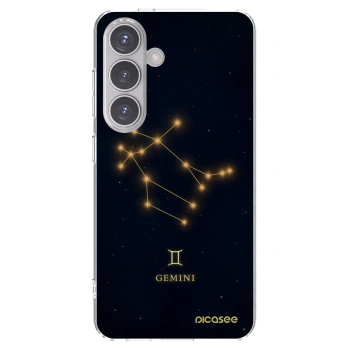Picasee silikonový průhledný obal pro Samsung Galaxy S24 S921B 5G - GEMINI