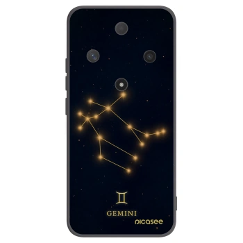 Picasee silikonový černý obal pro Honor Magic6 Lite 5G - GEMINI