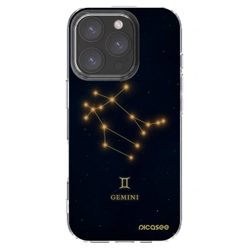 Picasee silikonový průhledný obal pro Apple iPhone 16 Pro - GEMINI