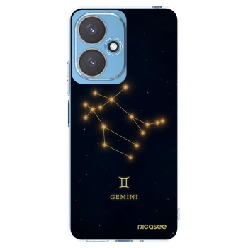 Picasee silikonový průhledný obal pro Xiaomi Redmi 13C 5G - GEMINI