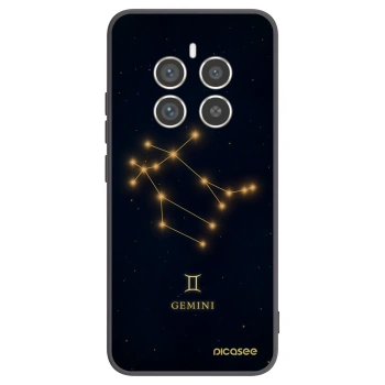 Picasee silikonový černý obal pro Realme 12 Pro 5G - GEMINI
