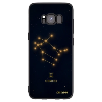 Picasee silikonový černý obal pro Samsung Galaxy S8 G950F - GEMINI