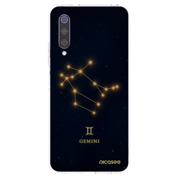 Picasee silikonový průhledný obal pro Xiaomi Mi 9 - GEMINI