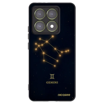 Picasee silikonový černý obal pro Xiaomi 14T - GEMINI