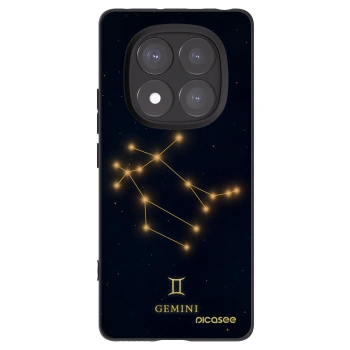 Picasee silikonový černý obal pro Xiaomi Redmi Note 14 Pro 5G - GEMINI