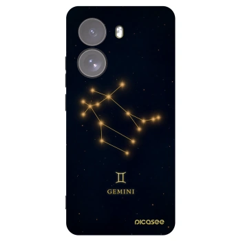 Picasee silikonový černý obal pro Xiaomi Poco X7 - GEMINI