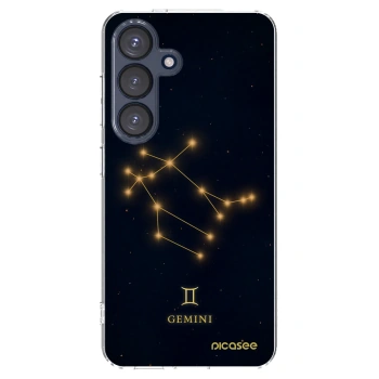 Picasee silikonový průhledný obal pro Samsung Galaxy S25 5G - GEMINI
