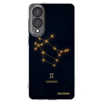 Picasee silikonový průhledný obal pro Samsung Galaxy S25 Edge 5G - GEMINI