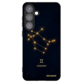 Picasee silikonový černý obal pro Samsung Galaxy S25+ 5G - GEMINI