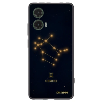 Picasee silikonový černý obal pro Motorola Moto G35 5G - GEMINI
