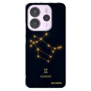 Picasee silikonový průhledný obal pro Xiaomi Redmi Note 14 4G - GEMINI