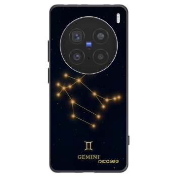 Picasee silikonový černý obal pro Vivo X200 Pro - GEMINI