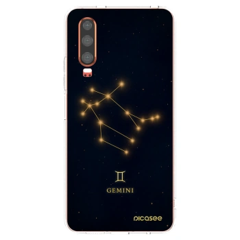 Picasee silikonový průhledný obal pro Huawei P30 - GEMINI