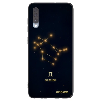 Picasee silikonový černý obal pro Samsung Galaxy A70 A705F - GEMINI