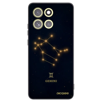 Picasee silikonový černý obal pro Motorola Moto G86 5G - GEMINI