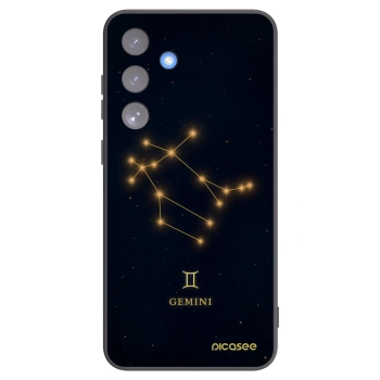 Picasee silikonový černý obal pro Samsung Galaxy S25 FE 5G - GEMINI