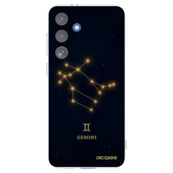 Picasee silikonový průhledný obal pro Samsung Galaxy S25 FE 5G - GEMINI