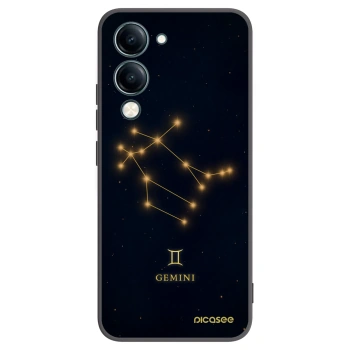 Picasee silikonový černý obal pro Vivo Y29s 5G - GEMINI