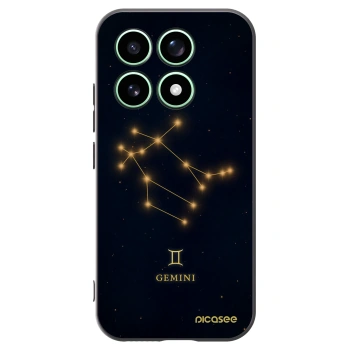Picasee silikonový černý obal pro Xiaomi 17 - GEMINI