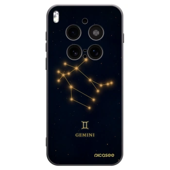 Picasee silikonový černý obal pro Vivo X300 Pro - GEMINI
