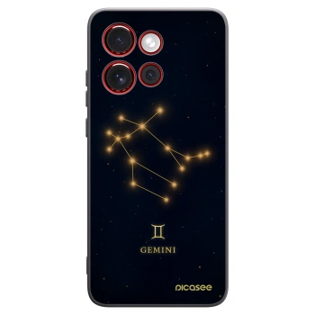 Picasee silikonový černý obal pro Motorola Edge 60 Neo 5G - GEMINI