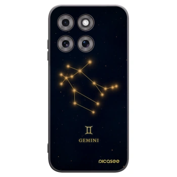 Picasee silikonový černý obal pro Motorola Moto G77 - GEMINI