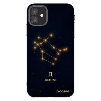 Picasee silikonový průhledný obal pro Apple iPhone 11 - GEMINI