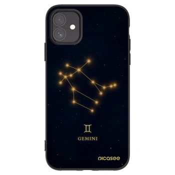 Picasee silikonový černý obal pro Apple iPhone 11 - GEMINI