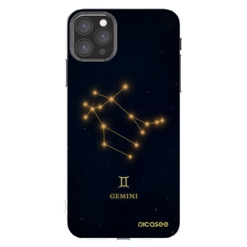 Picasee silikonový průhledný obal pro Apple iPhone 11 Pro Max - GEMINI