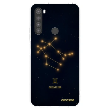 Picasee silikonový průhledný obal pro Xiaomi Redmi Note 8 - GEMINI