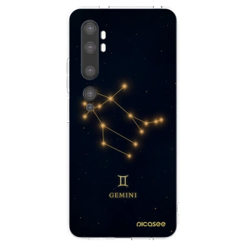 Picasee silikonový průhledný obal pro Xiaomi Mi Note 10 (Pro) - GEMINI