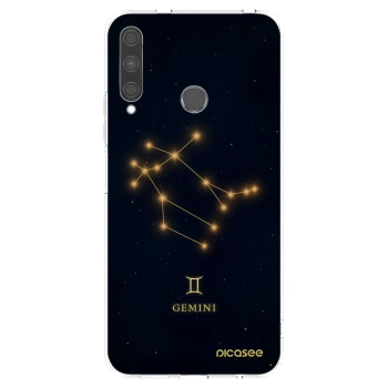 Picasee silikonový průhledný obal pro Huawei P40 Lite E - GEMINI