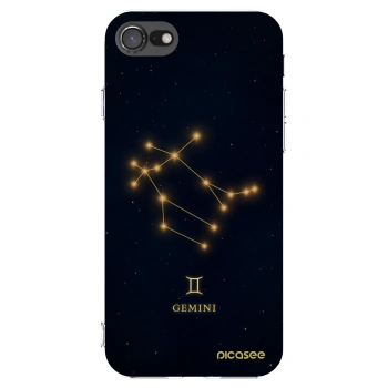 Picasee silikonový průhledný obal pro Apple iPhone SE 2020 - GEMINI