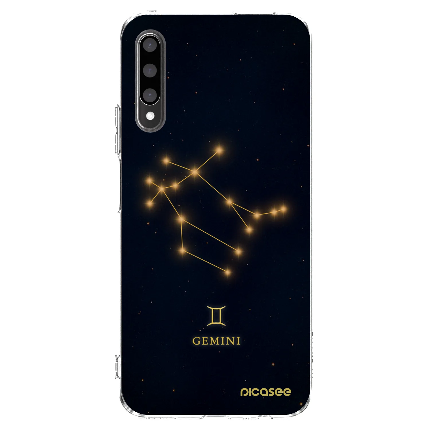 Picasee silikonový průhledný obal pro Honor 9X Pro - GEMINI