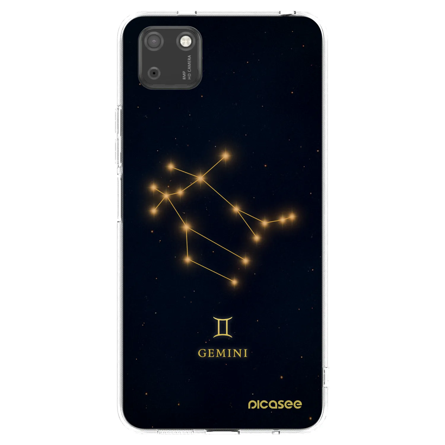 Picasee silikonový průhledný obal pro Huawei Y5P - GEMINI