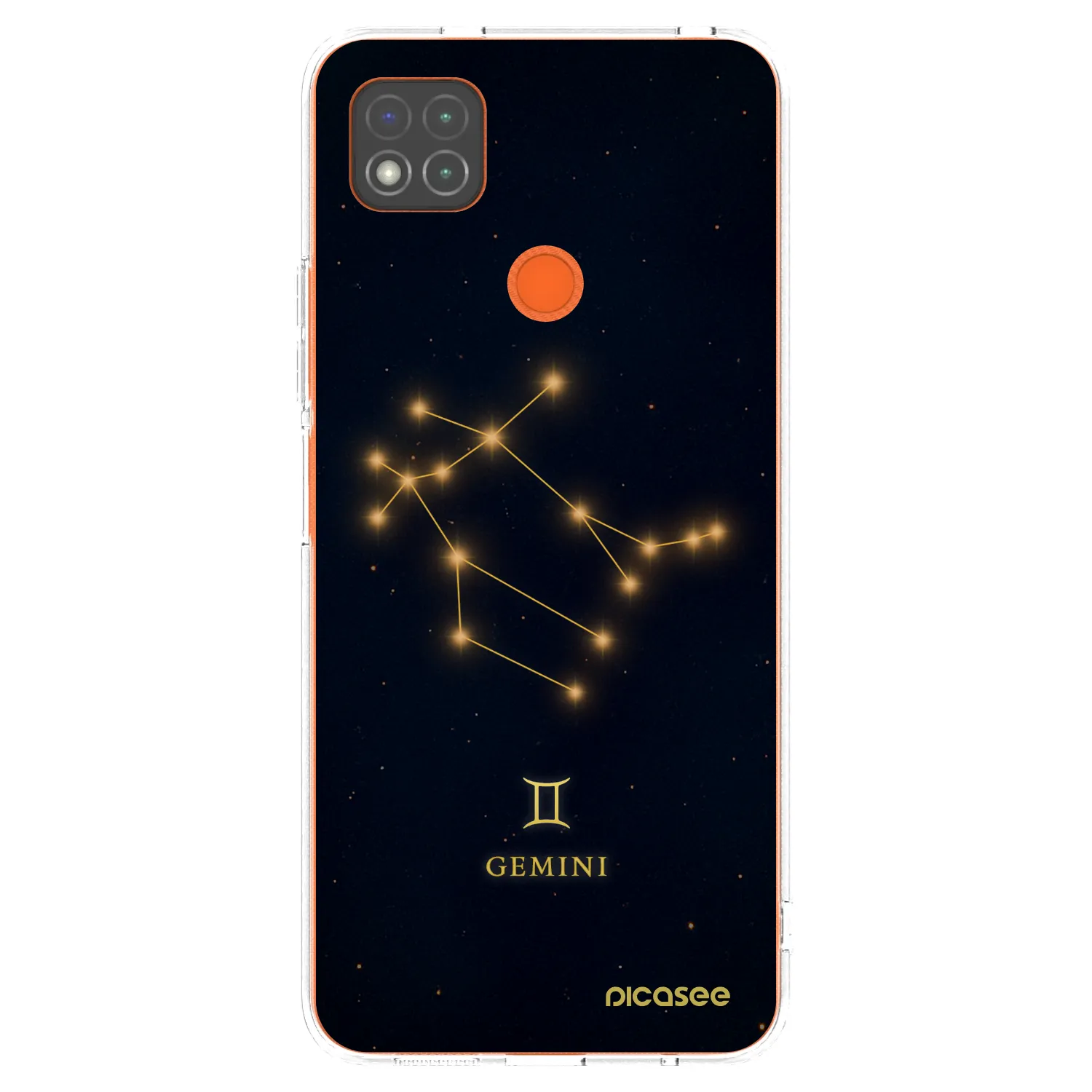 Picasee silikonový průhledný obal pro Xiaomi Redmi 9C - GEMINI