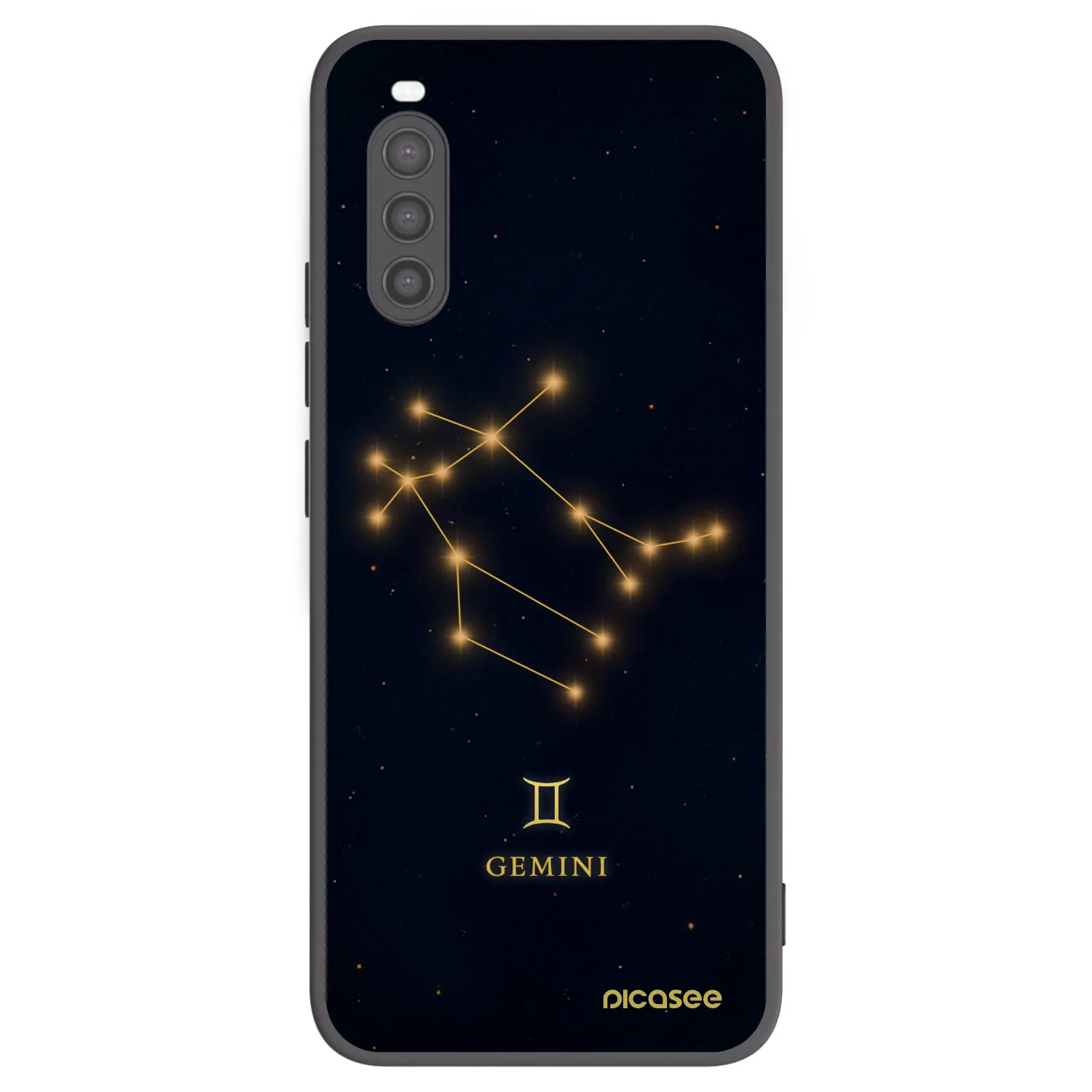 Picasee silikonový černý obal pro Sony Xperia 10 II - GEMINI