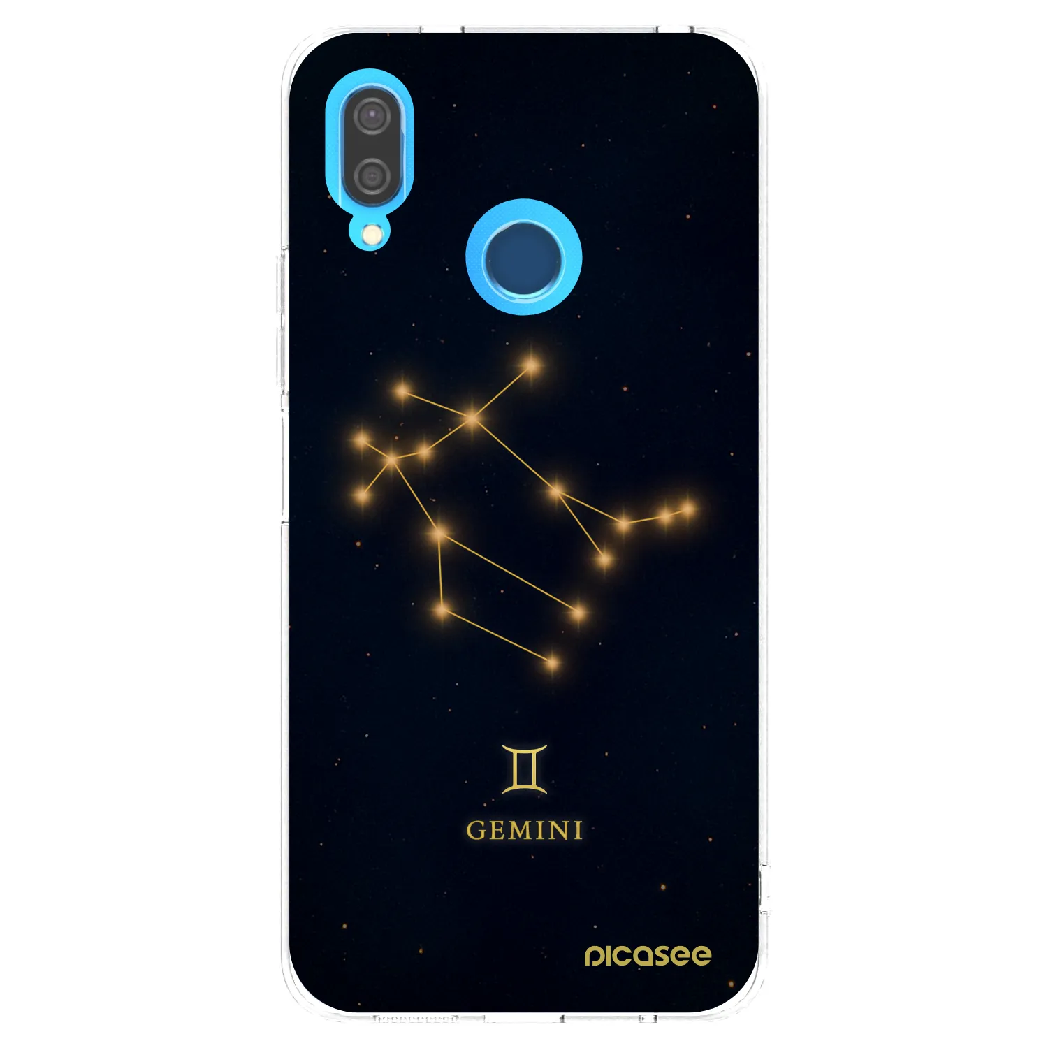 Picasee silikonový průhledný obal pro Huawei P20 Lite - GEMINI