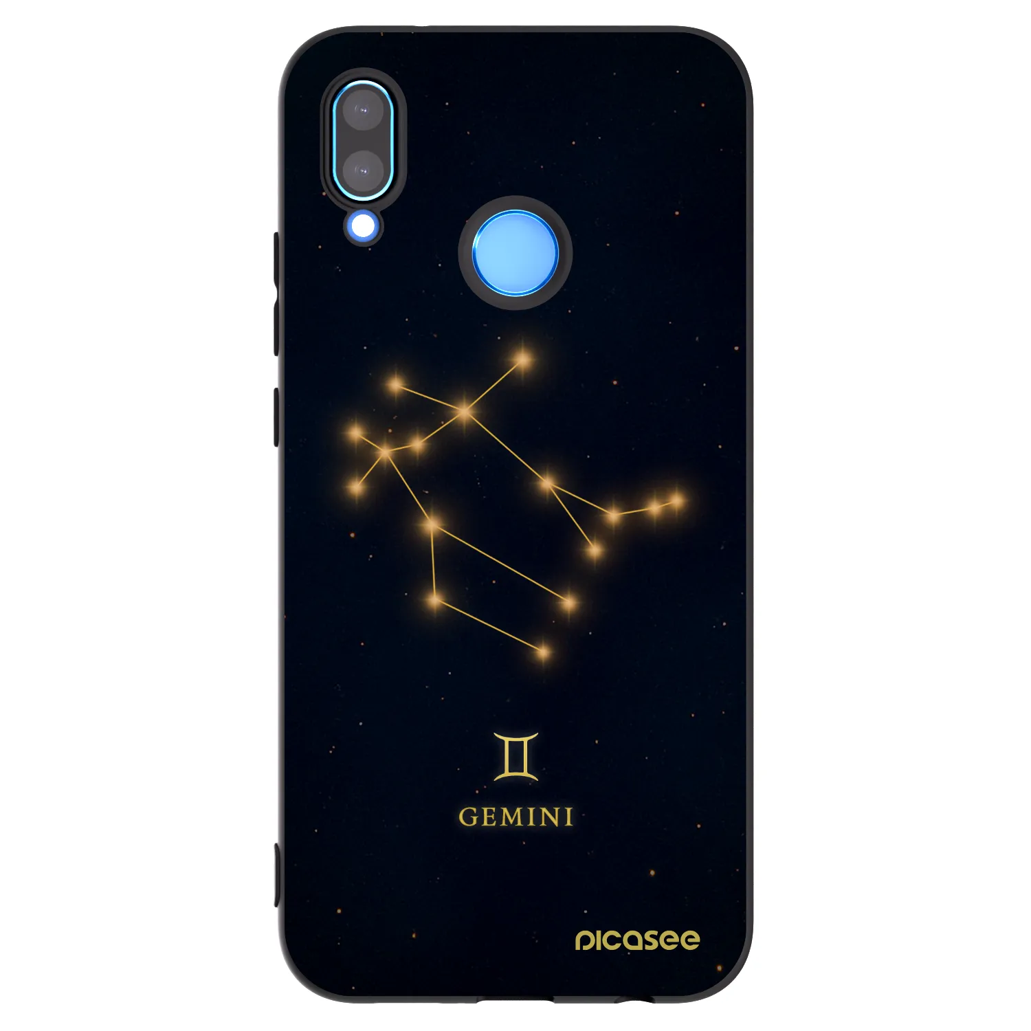 Picasee silikonový černý obal pro Huawei P20 Lite - GEMINI
