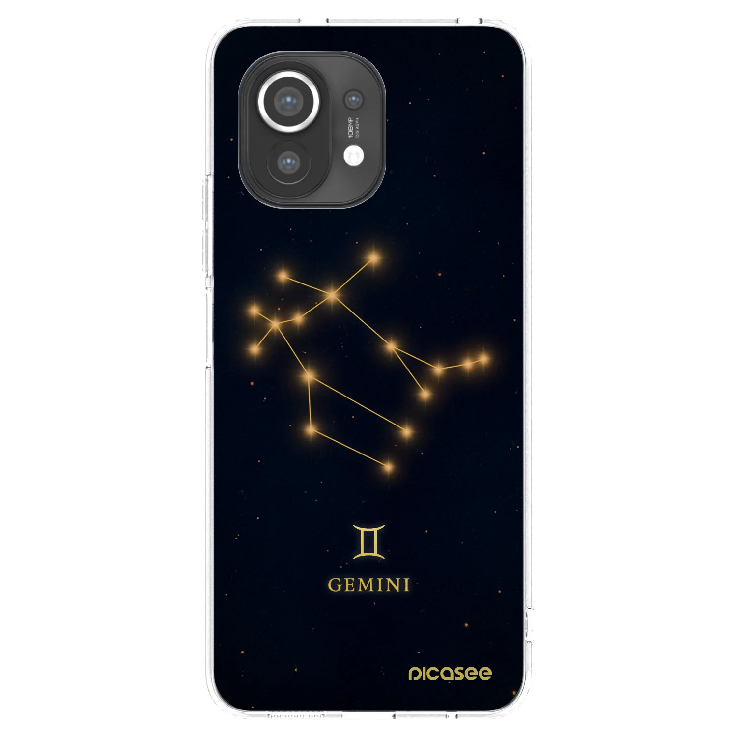 Picasee silikonový průhledný obal pro Xiaomi Mi 11 - GEMINI